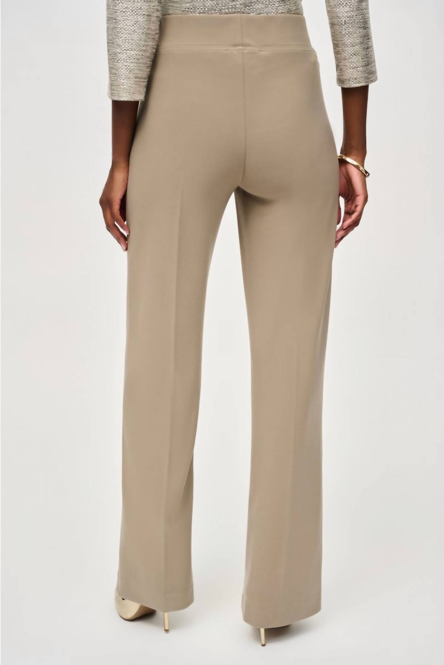 Joseph Ribkoff - Pleated Straight Leg Pant