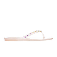 Chinese Laundry - Suntan Rhinestone Jelly Sandals