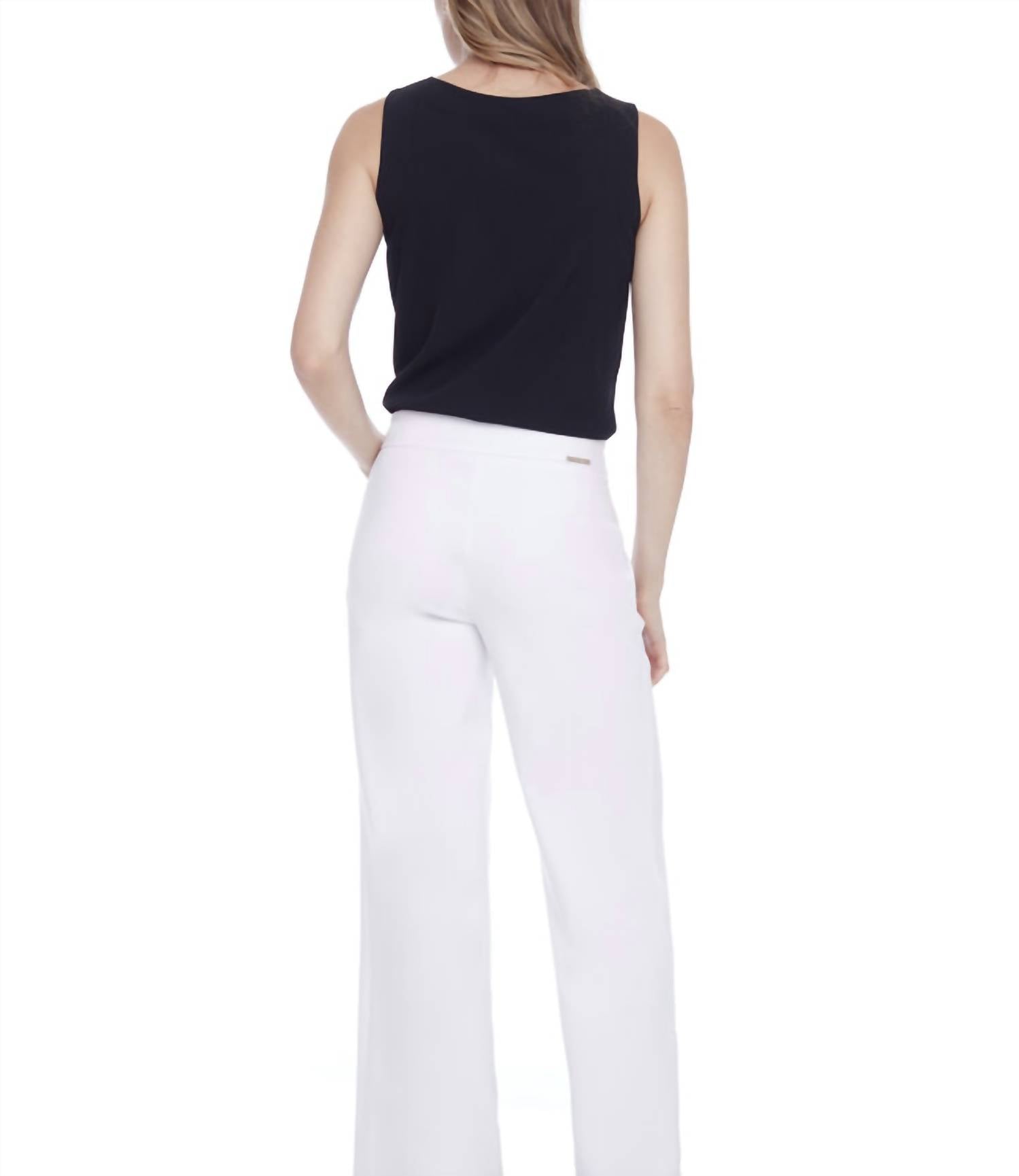 I Love Tyler Madison - Amanda Side Stripe Wide Leg Pants