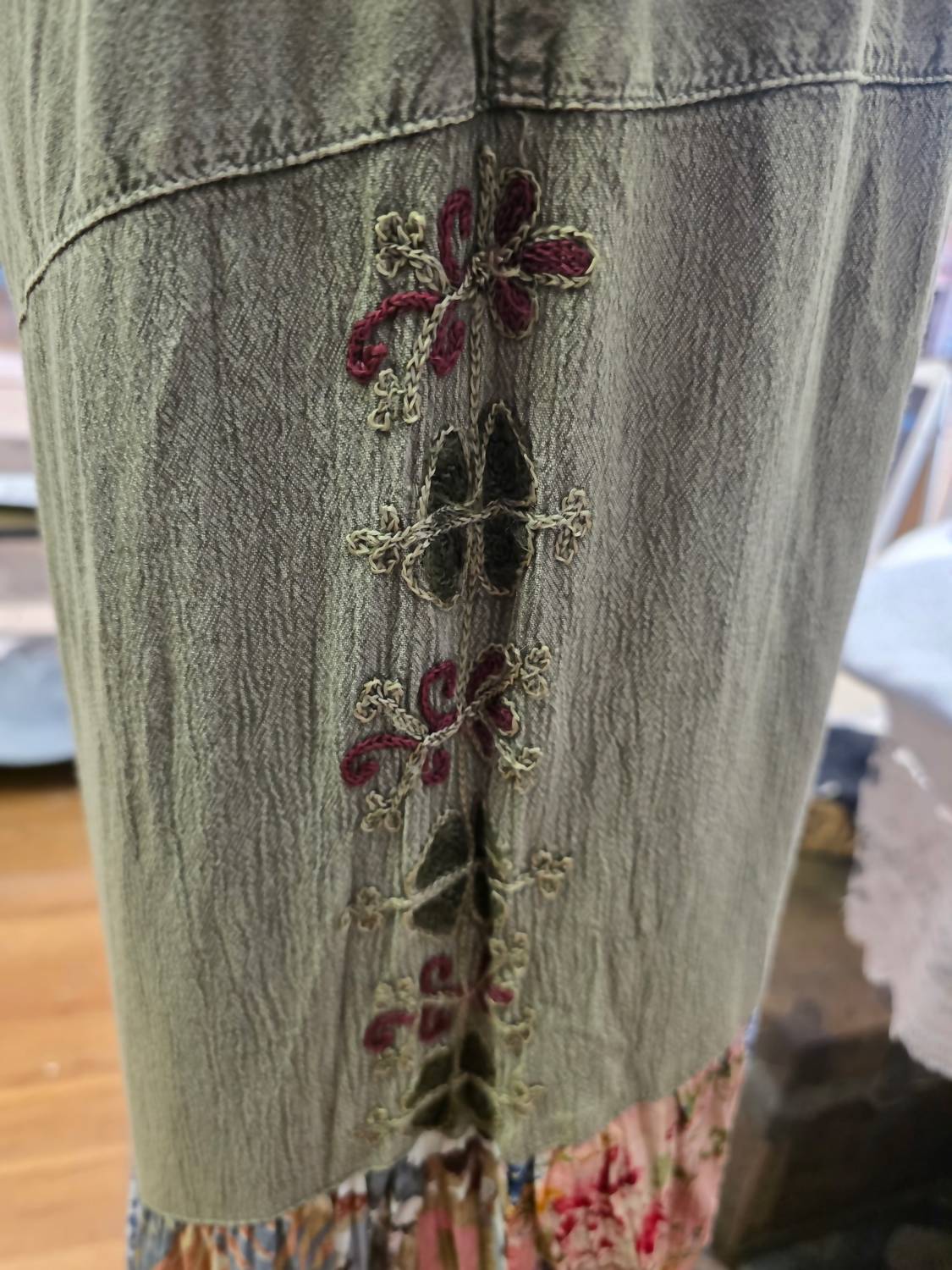 Young Threads - Women's Long Boho Patchwork Pants