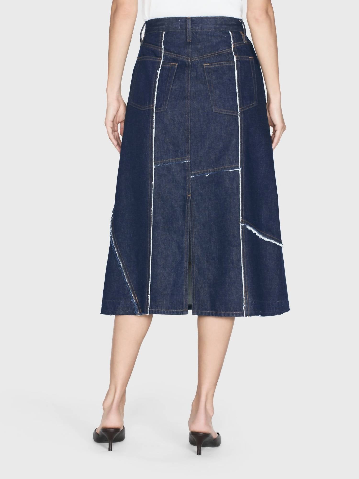 Frame - Patchwork Skirt
