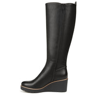 Naturalizer Women's Adrian Tall Boot in black - women's shoe - detail view