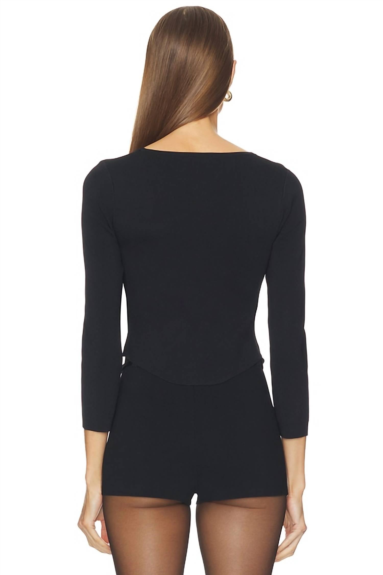 L'Agence - Sasha Knit Corset Top