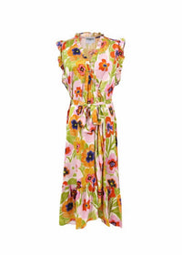 Frnch - Summer Spicy Garden Midi Dress