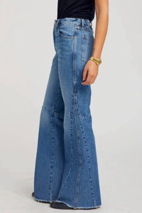 Sprwmn - 5 Pocket Patch Flare Jeans