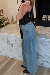 Loucia - Kendall Low-rise Wide Leg Jean