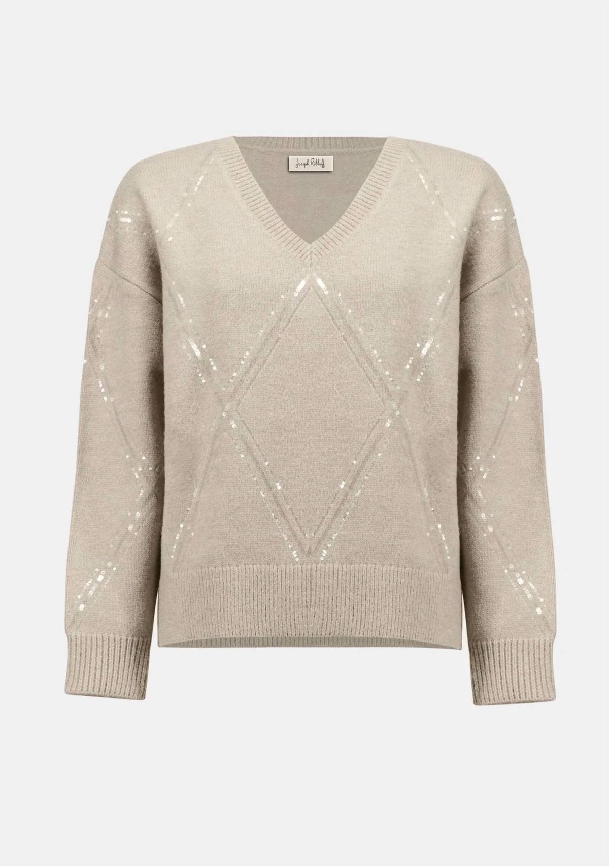 Joseph Ribkoff - Sweater Knit Pullover With Sequins