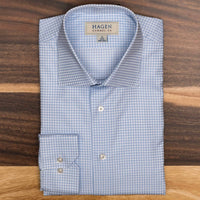 Hagen - Men's Graph Check Dress Shirt