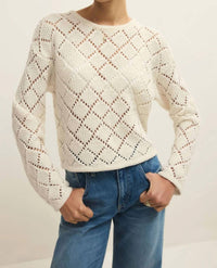 Z Supply - Hullen Crochet Sweater