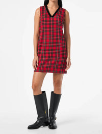 Trina Turk - Revah Tartan Mini Dress