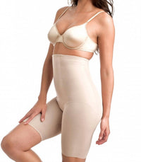 Miraclesuit Shape With Edge Hi-waist Long Leg Shapewear in cupid nude - women's intimate