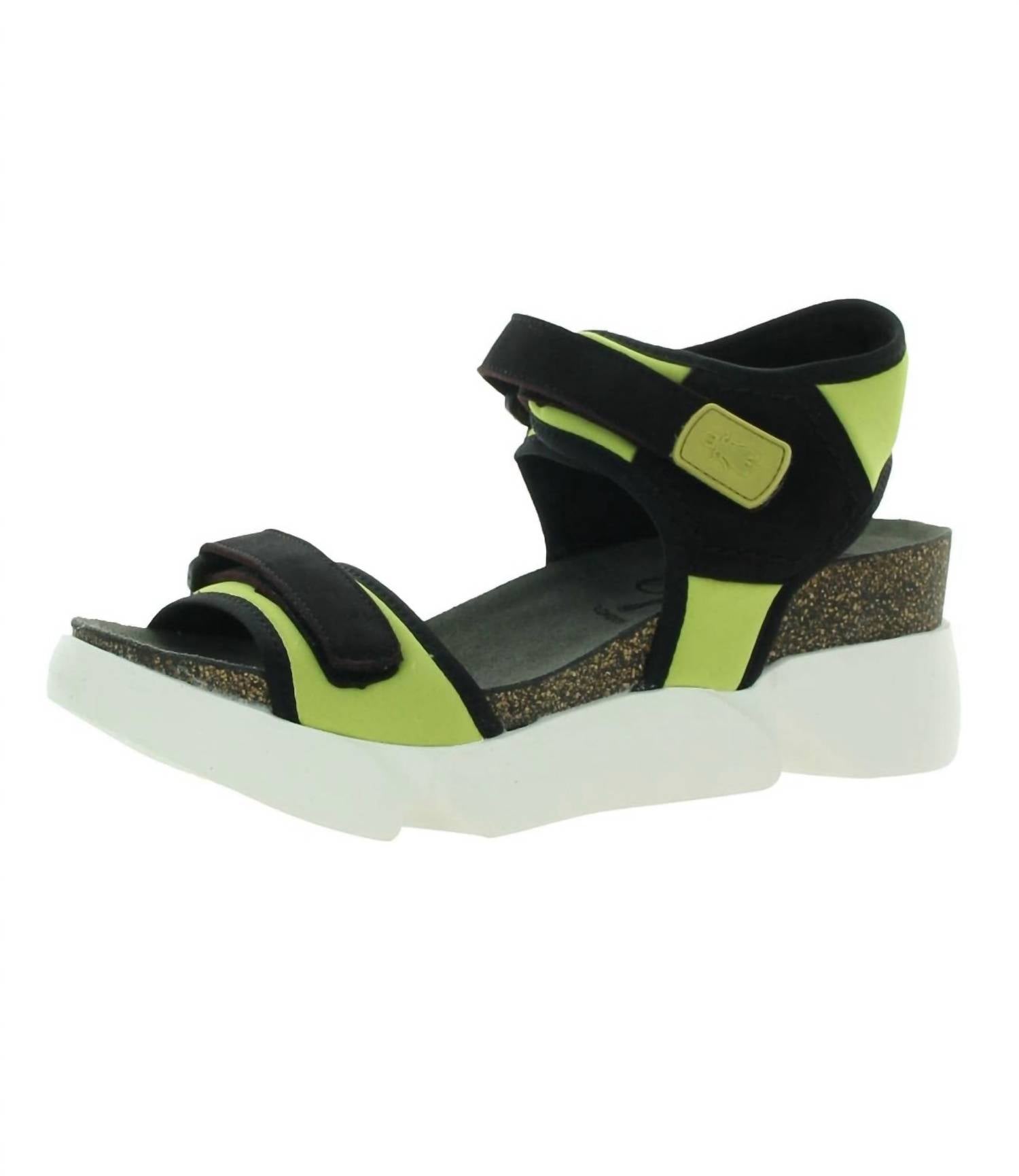 FLY LONDON Women's Sigo Sandal in pistachio - women's sandal