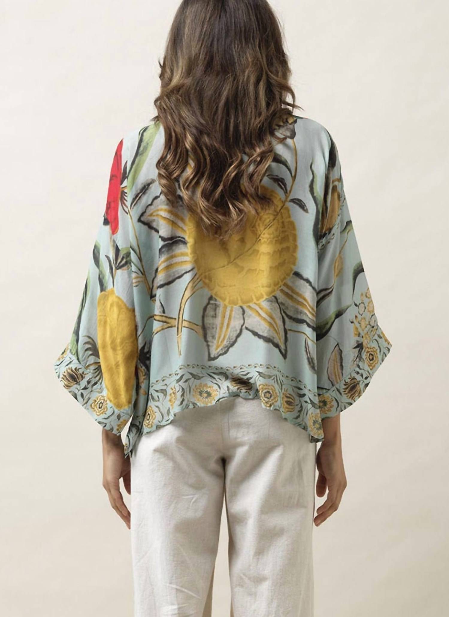 Two'S Company - Pull-on Short Kimono