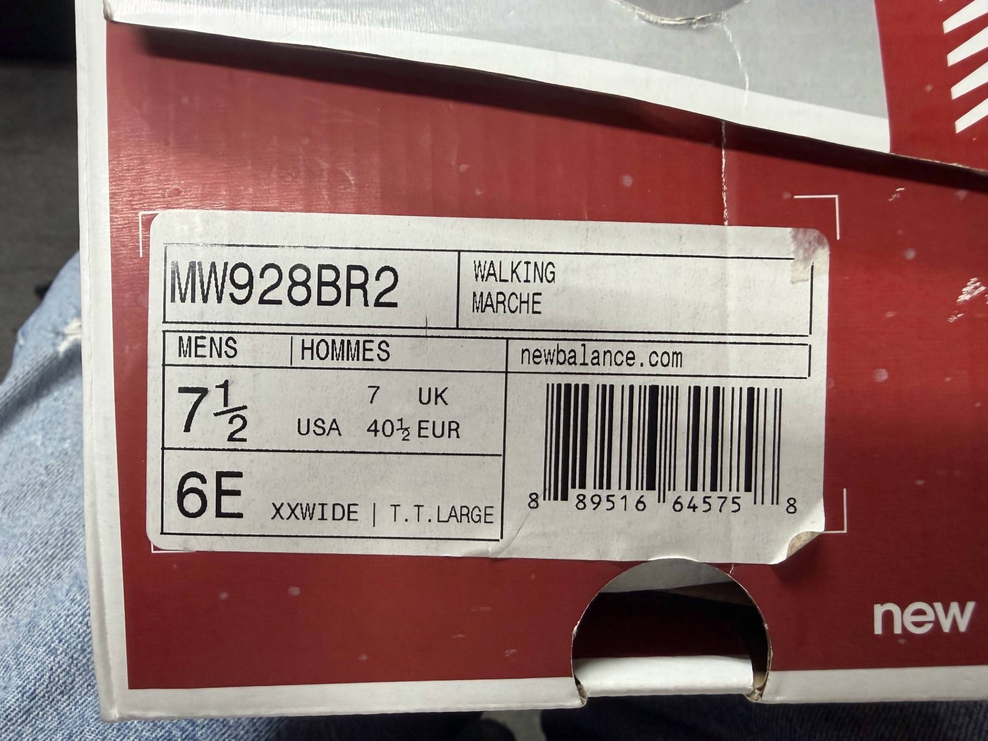 New Balance - Men's MW928BR2 Walking Shoe