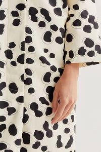 Compania Fantastica - Two-tone Button Front Trench Coat