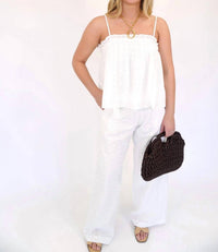Klesis - Aria Islet Camisole And Wide-leg Pant Set