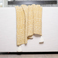 Howard'S - Marled Knit Throw Blanket