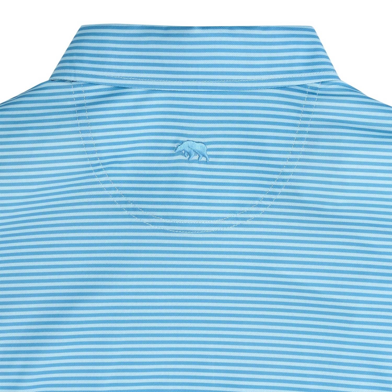 Onward Reserve - Men's Echo Stripe Performance Pique Polo