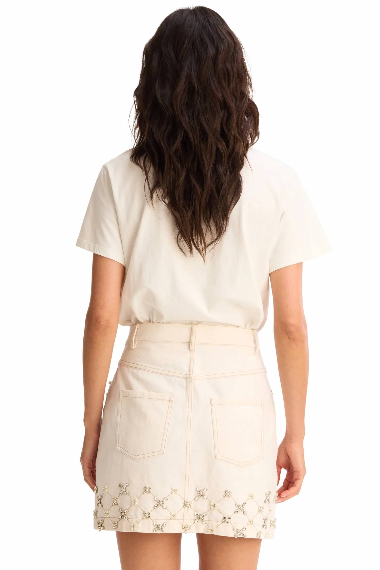 0 Limit Fashion - Rhinstone Harper Skirt
