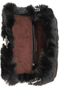 Jeffrey Campbell - Women's Furreal Faux Fur Handbag