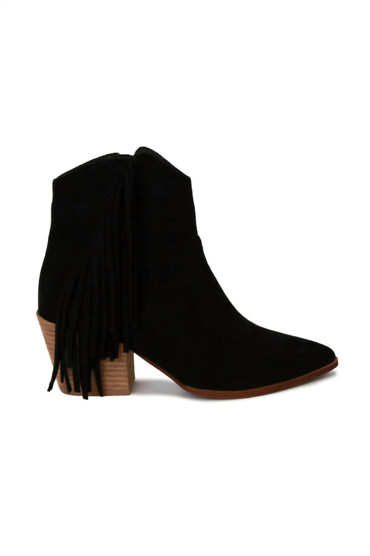 Beast Fashion - Women's Coachella Fringe Bootie