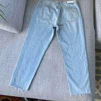 Re/Done - Women's Double Yoke 90’s Fray Crop Jeans