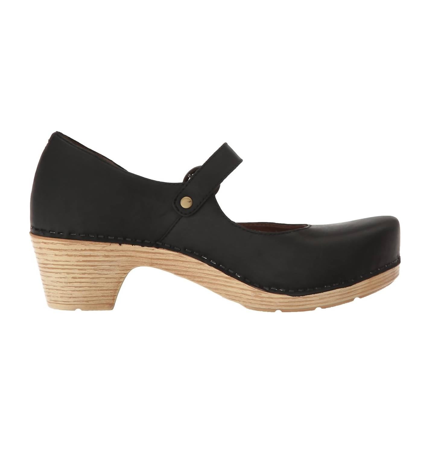 dansko Women's Missy Mary Jane Shoes in black - women's heels