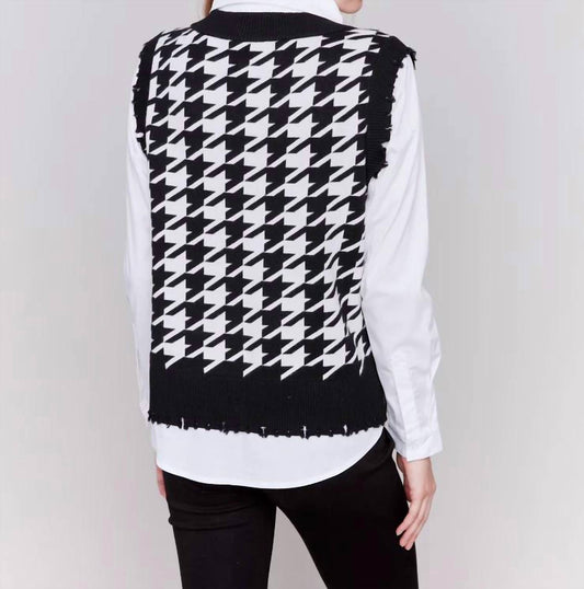 Charlie B - Houndstooth Shirt