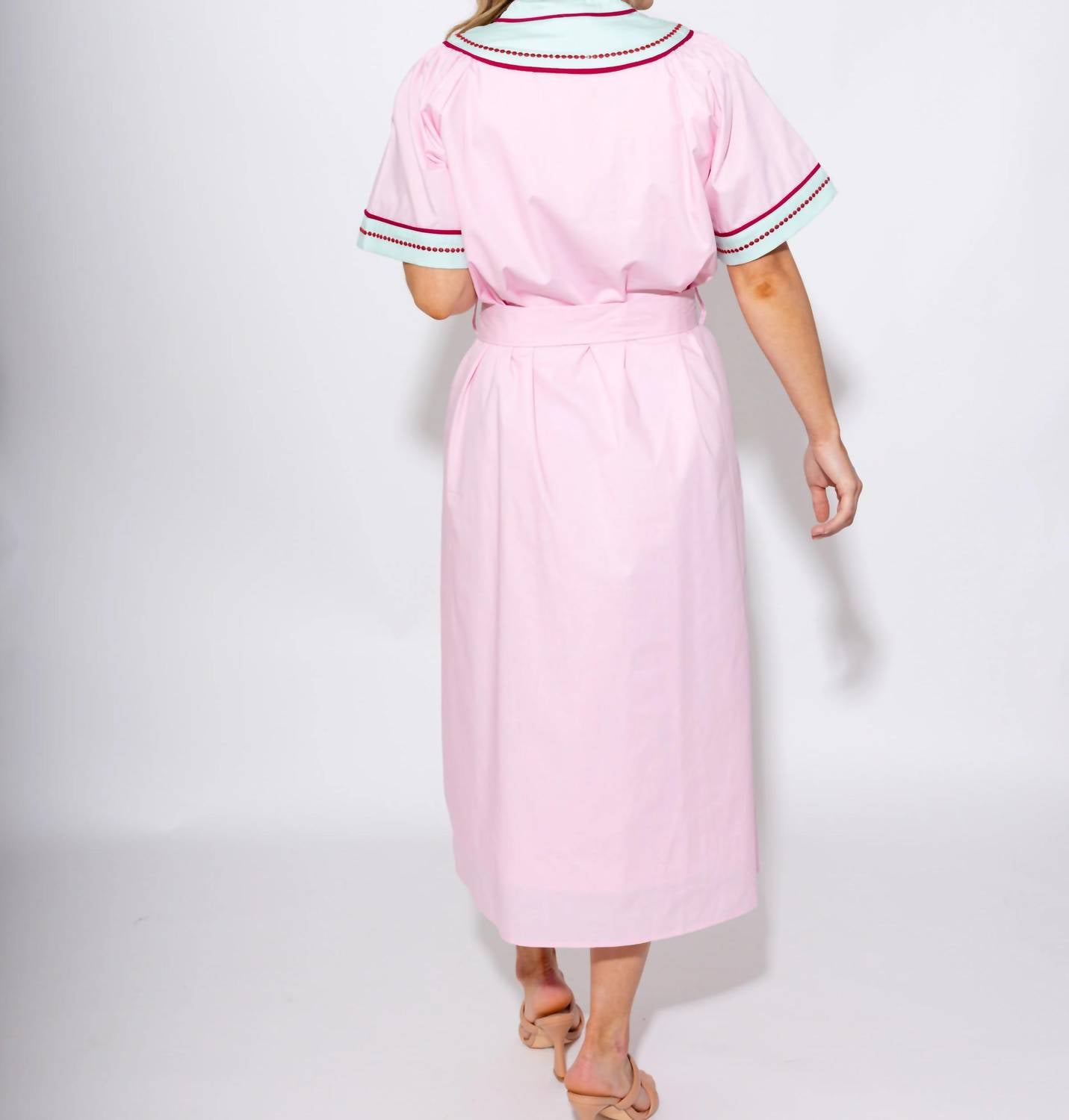 Thml - Contrast Midi Dress