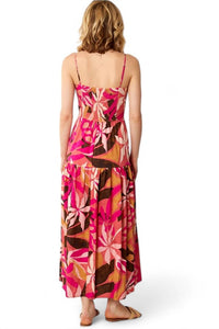 En Creme - Printed Sleeveless Midi Dress