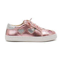 Oldsoles - Girl's Hearty Runner Leather Lace Up Sneakers