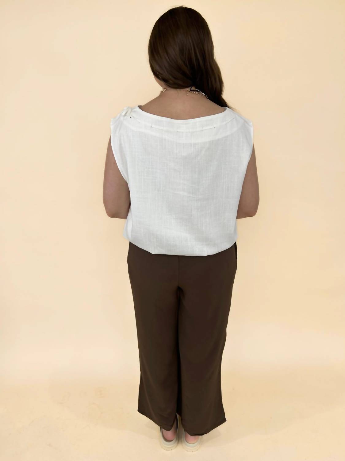 Thml - Valoria Sleeveless Ruffle Top