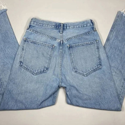 Agolde - Women's Riley High-rise Cropped Jeans