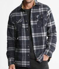 Jachs New York - Heritage Flannel Shirt and Thermal Crewneck Set - 2-Pack