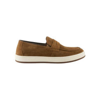 SPRING STEP SHOES Men's Howe Slip On Shoe in camel suede - men's loafer