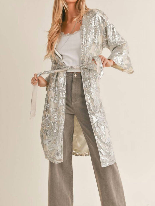 Sage The Label - Aura Sequin Kimono