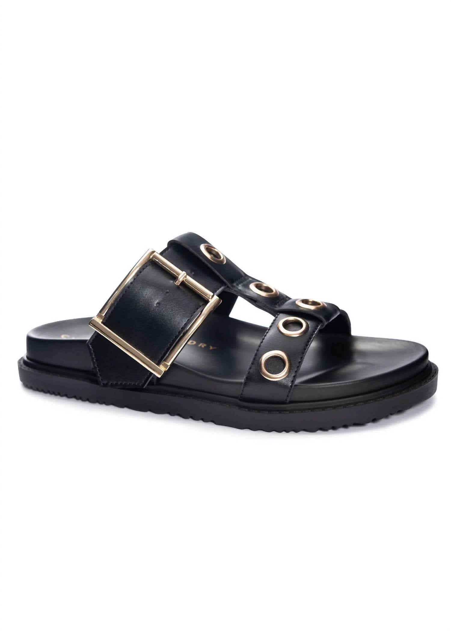CHINESE LAUNDRY Women's Rozalia Open Toe Sandal in black - women's sandal