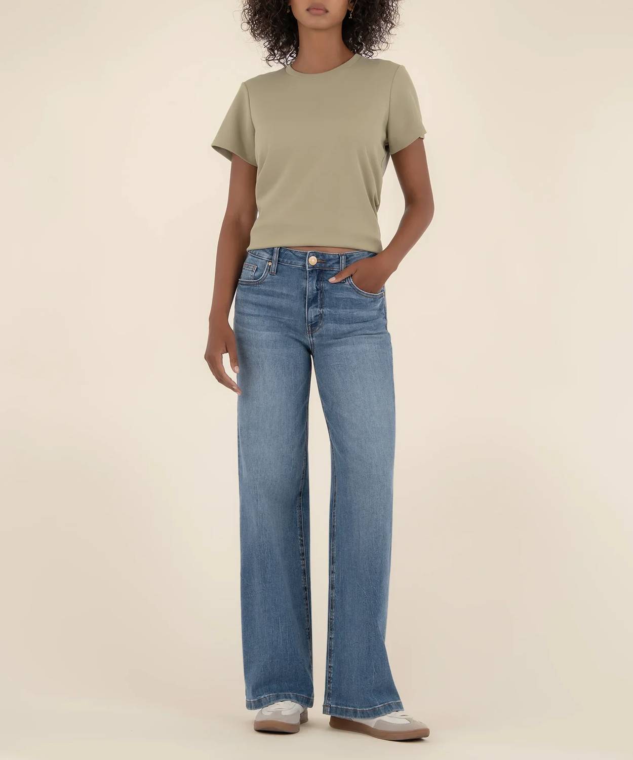 Kut From The Kloth - Jean High Rise Wide Leg Jeans