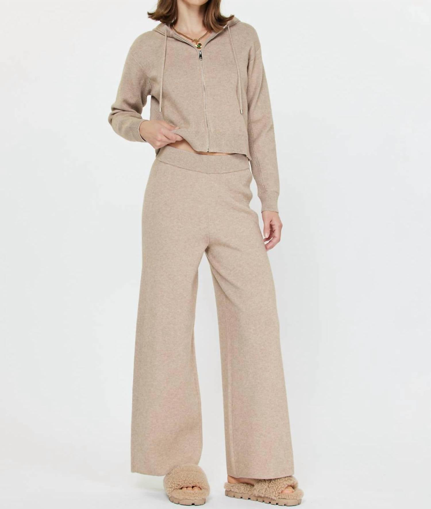 Current Air - Paige Knit Wide Leg Pants