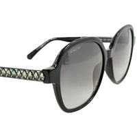 Swarovski - Women's Plastic With Crystal Sunglasses