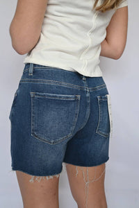 Risen - Vintage Edge Frayed Denim Shorts