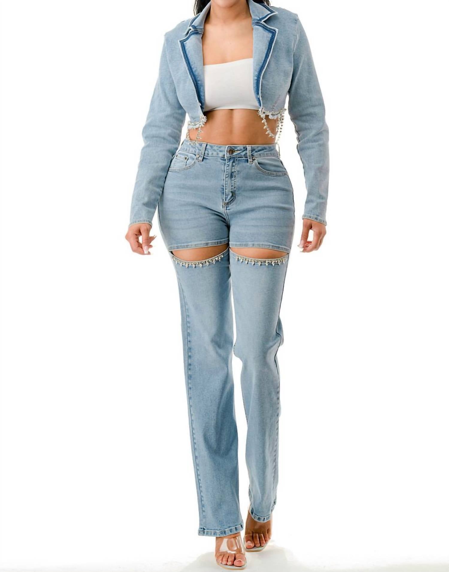 Highlight - Denim Bling Set