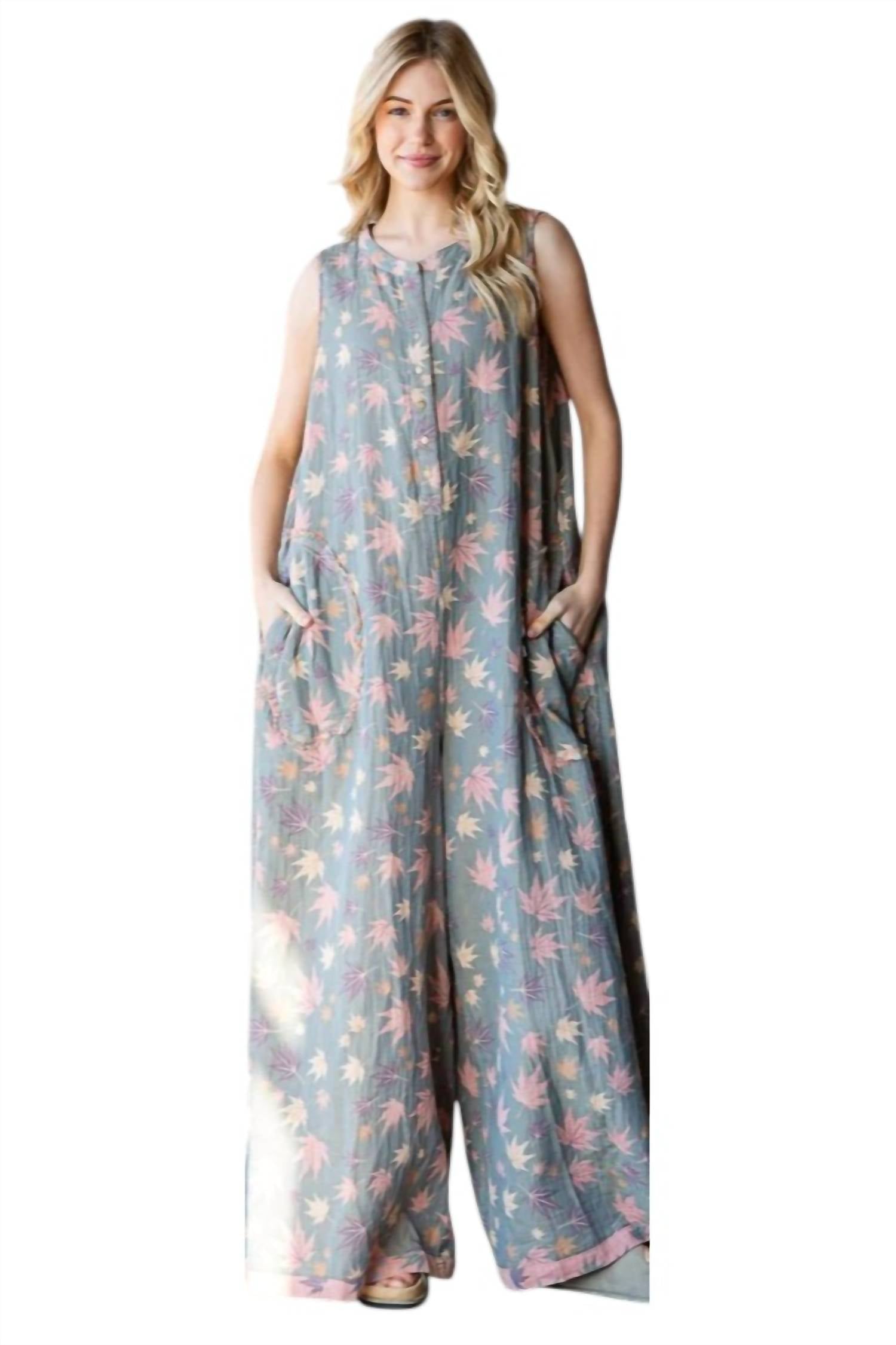 Oli & Hali - Spring Reversible Jumpsuit