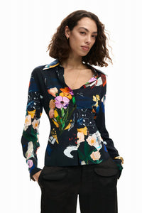 Desigual - Collage Tie Shirt