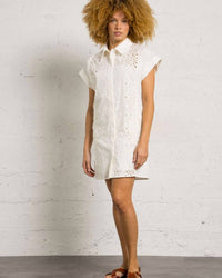 Suncoo - Cross Mini Dress