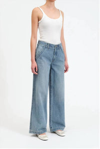 Daze - The Kickback High Rise Palazzo Jeans