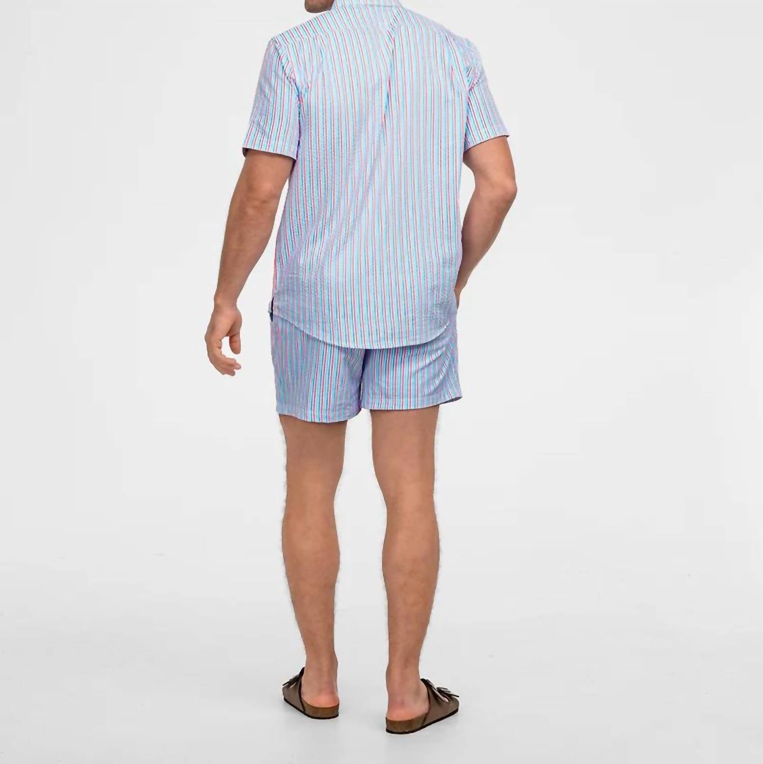 Southern Shirt Company - Men's Clubhouse Seersucker Baja Shirt