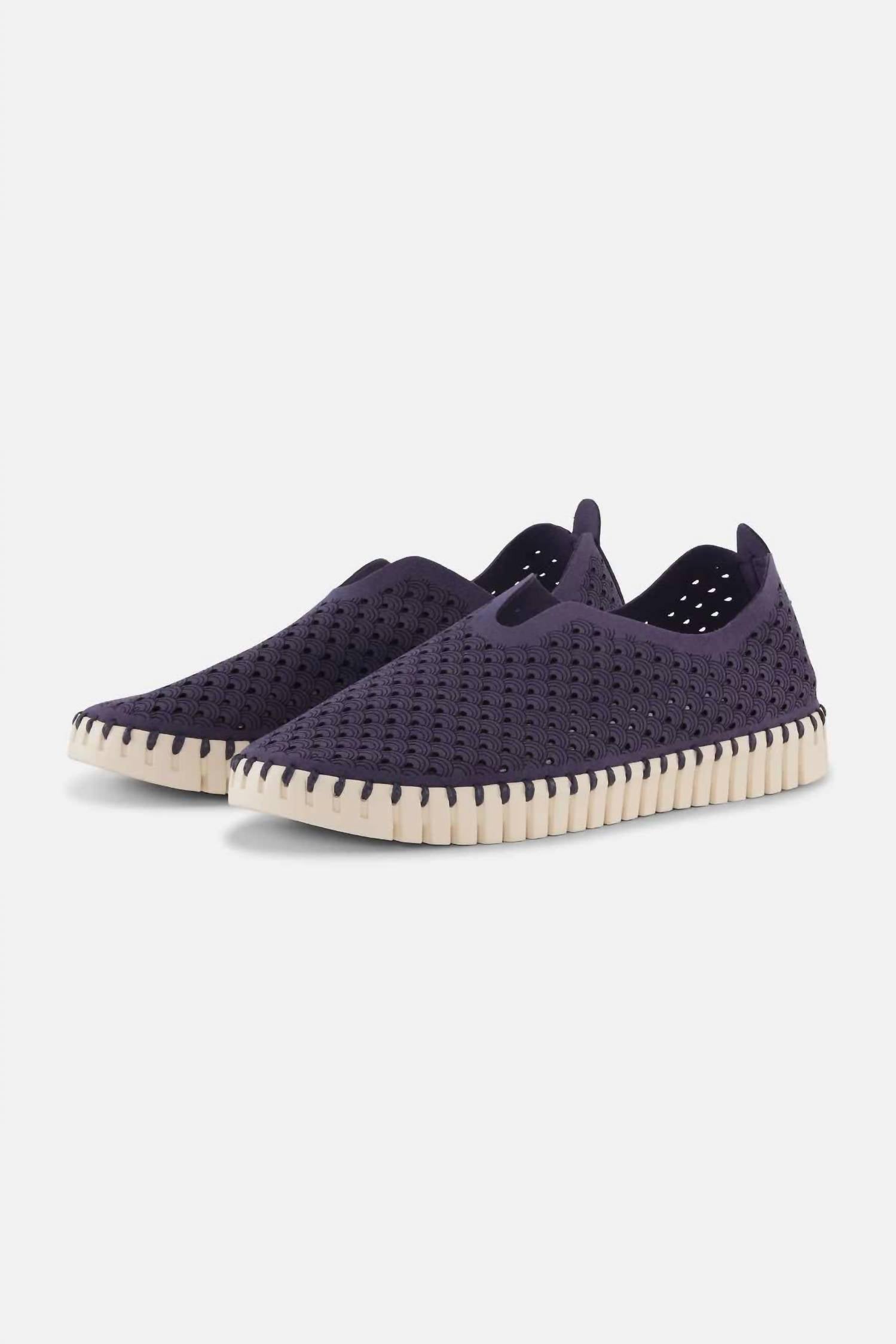 Ilse Jacobsen Women's Tulip Shoe in navy - women's sneaker