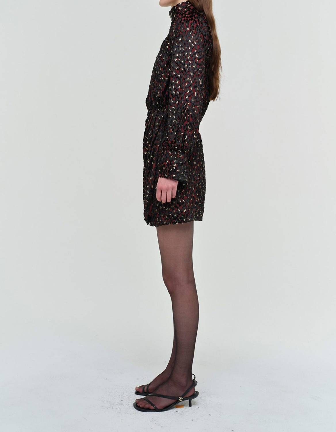 Simkhai - Daphne Mock Neck Mini Dress