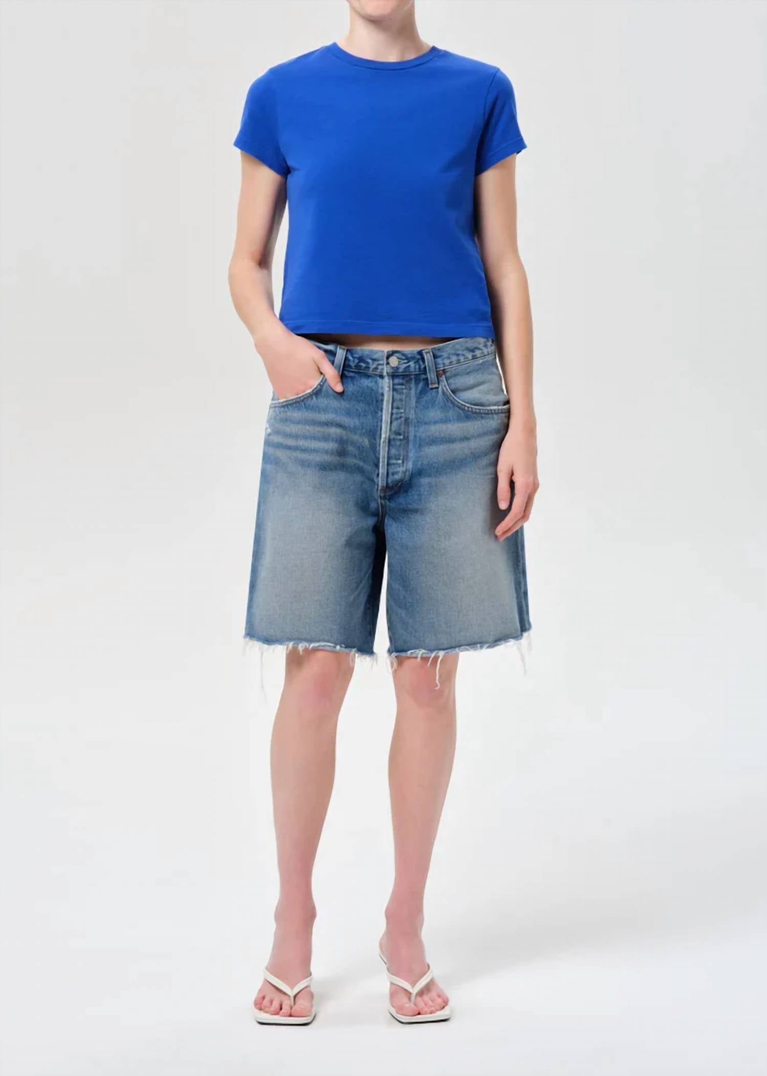 Agolde - Indra Jean Shorts